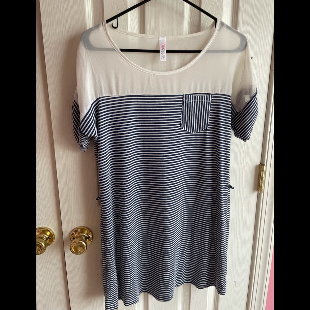 Women’s maternity dress. Without belt